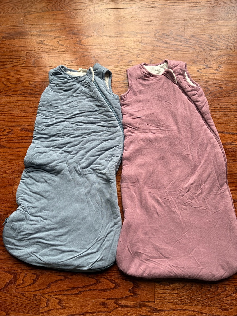 Lot of 2 Kyte Baby Sleep Sacks 0-6 Months 2.5 TOG Blue Plum